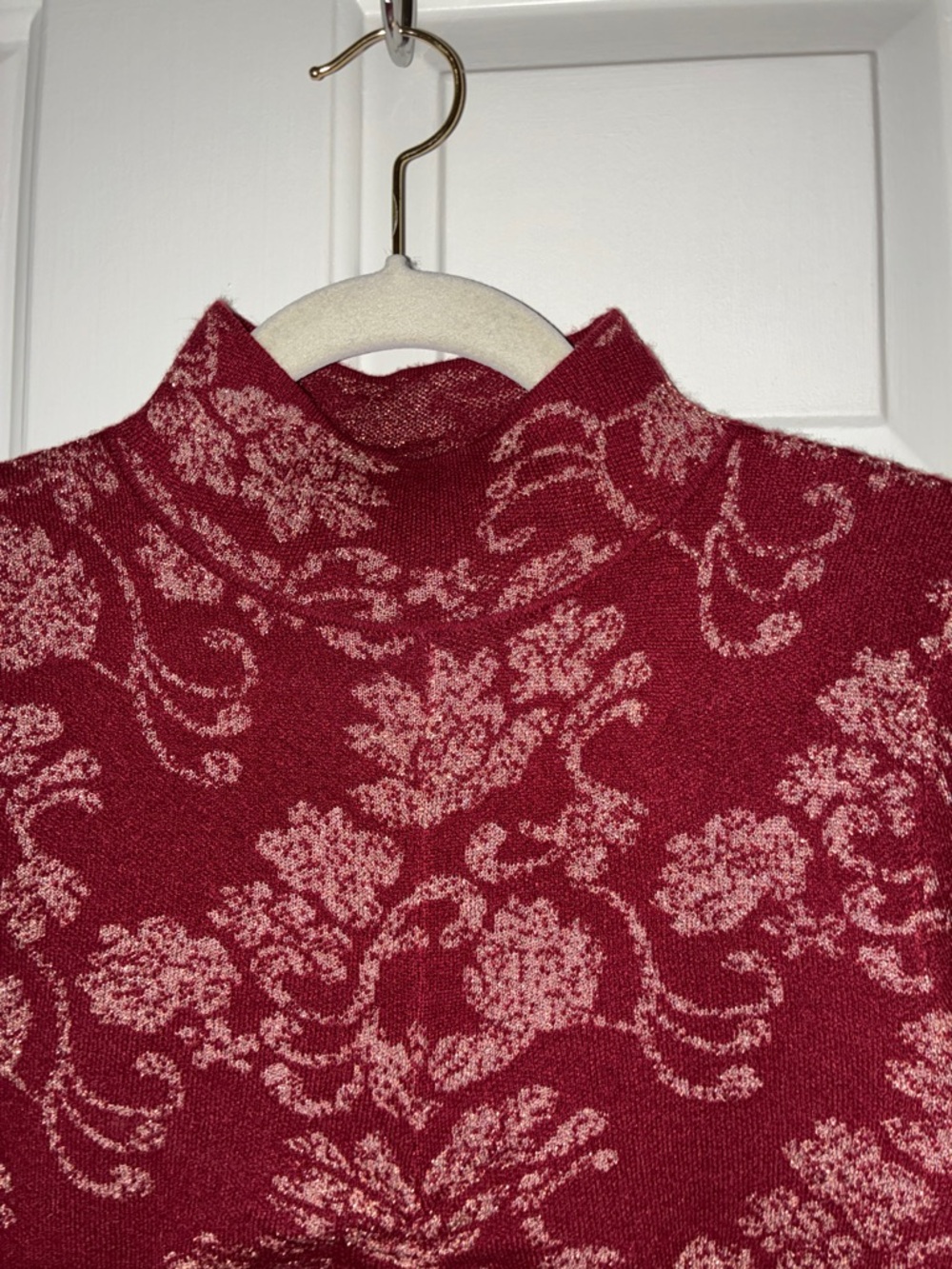 Maeve - Anthropologie Ruched Mock Neck Sweater Sz S - Picture 10 of 12